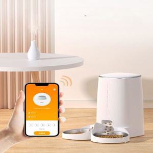 듀얼 자동 분수, wifi 급수기 급식기 식수대, 강아지 로제코 ROJECO 스마트