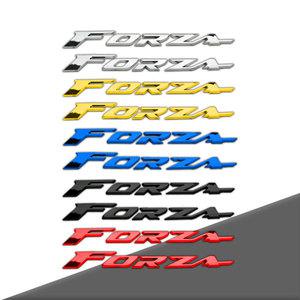 오토바이 데칼 스티커 엠블럼 배지 3D 상승 탱크 휠 로고 FORZA 125 250 300 350 750
