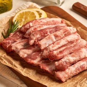 [10분러시]  국내산 한돈 1등급이상 돼지 등뼈 2kg+2kg 총 4kg 외 못난이 쪽갈비 2kg 옵션 선택