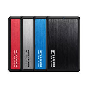 2.5 인치 USB 3.0 SATA Hd 박스 HDD 드라이브 외장 인클로저 블랙 케이스 도구 5 Gbps SSD/ 2 TB 하드디스