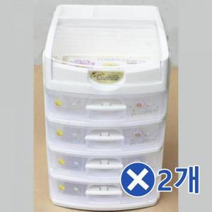 5호x2개 서랍장 수납정리함 수남함 5단 서랍함