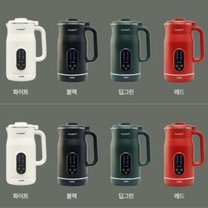 (최신형-화이트) 쿠진 푸드스타일러 플러스 1.2L 멀티쿠커 믹서기 대용량 두유 죽 이유식 제조기 기계