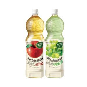 [웅진] 자연은 1.5L (사과, 샤인머스캣) 각 3입 총 6입