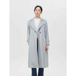 [샤트렌]민트그린 빅카라 벨티드 트렌치코트 HCBSCT101_P383981209