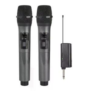마이크 2개 세트 수신기 핀마이크 신형 노음맨 UHF 수신1송신기4 스피커 수업용 노래방