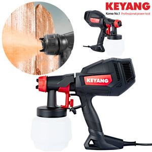 KEYANG 전기 페인트 스프레이건 분사기 (유선 220V) 분사노즐 3종포함 페인트건 