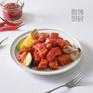 함께하닭 저당 소스 돈다리살 고추장맛 100g 20팩 