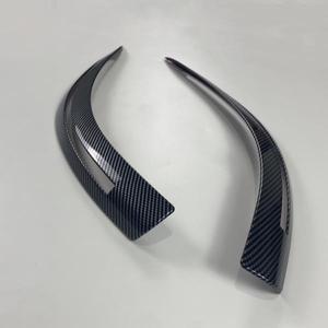 ABS 광택 자동차 헤드 라이트 눈썹 눈꺼풀 BMW 5 시리즈 E60 520i 2003-2010 튜닝 3D 스티커
