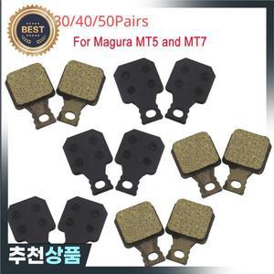 10/20/30/40/50 쌍 Magura M5 SH901 부품 산악 자전거 브레이크 패드 용 유기 수지 디스크