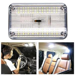 자동차 조명용품 자동차 인테리어 지붕 조명 12V 36 LED 전구 흰색 차량 천장 램프  등 스위치