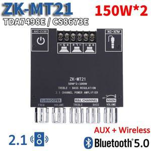 2x20W 오디오 채널 서브우퍼 1 2 디지털 ZK-MT21 터치 HiFi 0