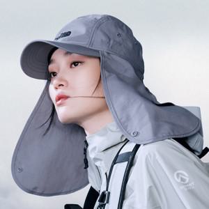 노스페이스 남여공용 등산모자 자외선차단 햇빛가리개 모자 25SS 에코 라이트 쉴드 캡 NE3CR08C CGY