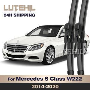 메르세데스-벤츠 S 클래스 W222 2014-2020 2015 와이퍼 프론트 블레이드 앞 유리 윈드 스크린 창 브러시 26