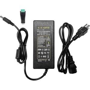 24V 6A 144W AC 전원 100-240V DC 2.1MM AC에서 CCTV LED 6암페어 X 5.5MM 카메라용 공급 24볼트 라이트 어댑터 스트립 플러그