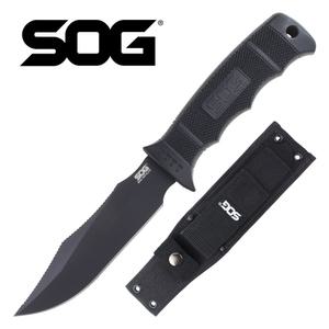 SOG 나이프 SEAL PUP ELITE 블랙 Tini 군인 야전 블레이드 나일론 쉬스 서바이벌 캠핑칼 EDC 아웃도어