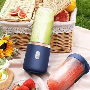 휴대용 Juicer 미니 소형 과일 블렌더 전기 무선 Juicer 6 블레이드 USB 충전식 미니 소형 Juicer 컵