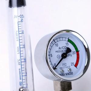 CO2 미그 유량 계량기 가스 조절기 용접 게이지 아르곤 압력 감속기 0-25Mpa 2024 신제품
