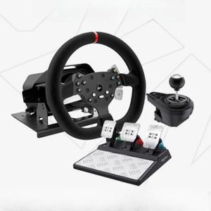PXN V10 레이싱 게임 연결 AR QR037 스테인리스 개조 스티어링 호환용
