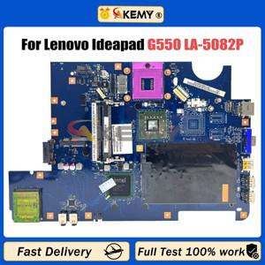 AKEMY LA-5082P 메인 보드 레노버 아이디어 패드 G550 KIWA7 노트북 마더 보드 11S16800300 GM45 DDR3 100%