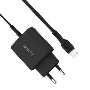 수피 25W PD PPS C타입 2M 초고속 충전기 블랙