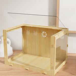 햄스터 대형 케 고슴도치 쳇바퀴 사육장 화이트 50x40x60 키우기 1창