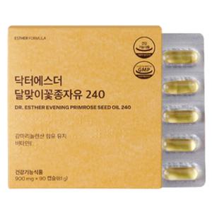 여에스더 달맞이꽃종자유 감마리놀렌산 혈행 90캡슐 BNS