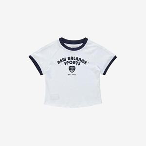 [롯데백화점]뉴발란스 여아 Hybrid Sports_크롭 반팔티 NK9EF2831G