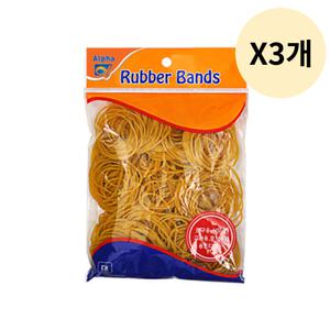 알파 노랑 고무줄 밴드 상가 포장 추천 150g X3개 BNS