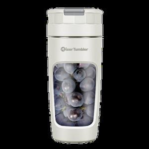 믹서 텀블러 휴대용 믹서기 블렌더 미니 믹서기 대용량 600ml 크림화이트