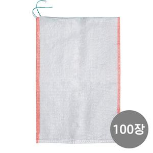 수입 마대 20kg -100장 PP 자루 포대 푸대 포장 폐기물 재활용 쓰레기 분리수거 쌀 옥수수 벼 보리 고추 식품 곡물 미곡 정곡 정미소 곡식 도정 소금