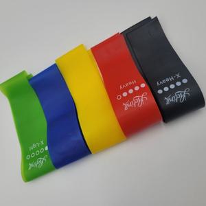 스쿼트 힙딥밴드 5종 세트/요가밴드/스포츠밴드/고무밴드운동기구/근력운동밴드/고정밴드/실리콘밴드