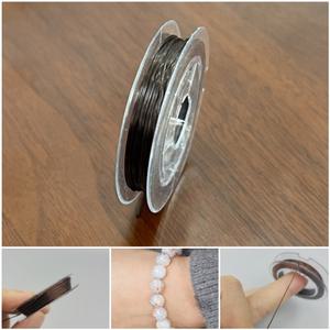 팔찌 만들기 줄 공예 스판 늘어나는 키링 부자재 재료 악세사리 염주 DIY