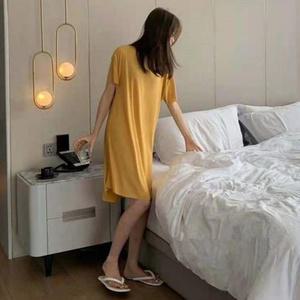 여름 냉장고 원피스 6color 여성 홈웨어 부드러운 잠옷 휴양지
