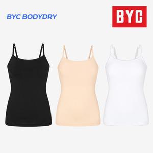 BYC 보디드라이 여성 브라 케미솔 끈런닝 캡내장 냉감 EDS7123