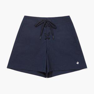 [르꼬끄골프](마산점)25년 S/S 여성 레이스업 쇼츠 / NAVY GQ222LSP51