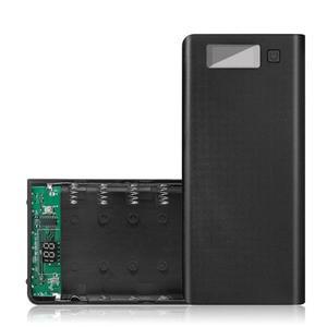 8x18650 배터리 홀더 듀얼 USB 전원 은행 상자 휴대 휴대폰 충전기 DIY 쉘 케이스 Xiaomi에 대한 보관