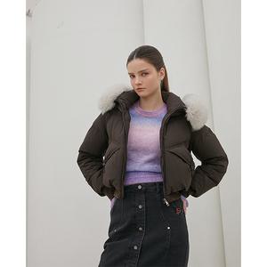 변형 포켓 숏 폭스퍼 후디 다운점퍼 EQ4NZ062