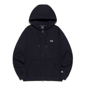 (매장정품) LEE 스몰 트위치 로고 후드 집업 블랙 LE2501HZ01BK 87472