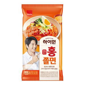 삼립 하이면 안동식 홍쫄면 462g