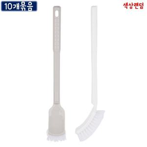 사각 변기솔-약40cm 10p 색상랜덤 화장실 바닥 청소용청소 욕실 용품 통솔 세척 변기 소품