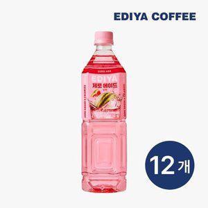 [이디야커피]이디야 (PET)제로 에이드 수박 1000ml X 12개