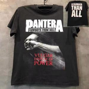여름 Pantera 판도라 밴드 유럽 아메리칸 록 헤비 메탈 엠비언트기기 반팔 힙합 프라이드 스트리트 트렌드