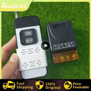 무선 주파수 리모컨 스위치 릴레이 리시버 및 송신기 1000 미터 장거리 433Mhz 220V 110V 30A