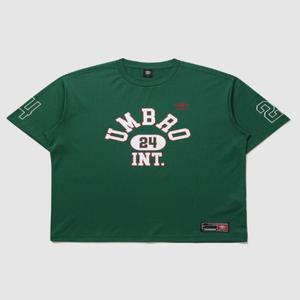 엄브로 원포인트 반팔 티 B1 UQ321CRS71 BGN BLK ORG SCW