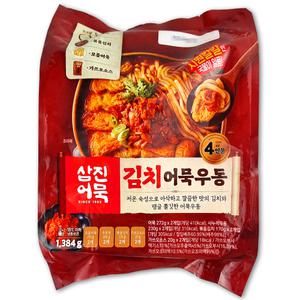 코스트코 삼진어묵 김치 어묵우동 1384g(4인분) 오뎅 국수