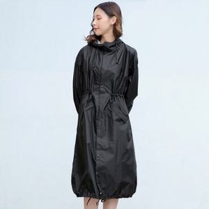 트렌드 남녀공용 바람막이 레인코트(M) (블랙) 우비