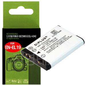 니콘 ENEL19 / EN-EL19 호환배터리 Coolpix S6600/S6500/S6400/S5200/S4300/S4150/S4100/S3500/S3300/S3100/S2600/S2500/S2100/S100 카메라 완벽대응