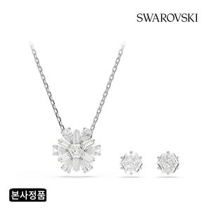 [롯데백화점]스와로브스키 [본사정품] Idyllia 로듐 세트 5691486