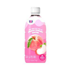 [기타]베스킨라빈스 피치요거트워터 500ml 12입