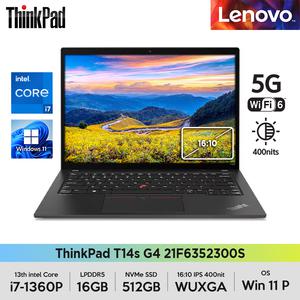 레노버 씽크패드 T14s GEN4 인텔i7-1360P 16G 512G 400nit Win11Pro LTE지원